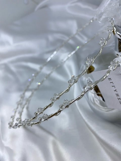 Wedding Crowns (Stefana) - Half Band Crystal | Pandora Designs Melbourne