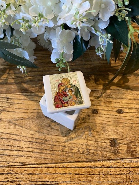 Bomboniere - Orthodox Icon Ceramic Trinket - 1