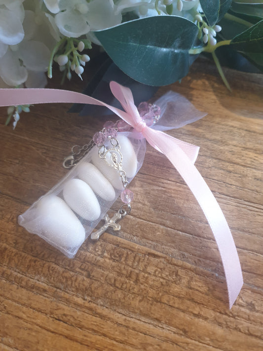 Rosary with Organza Pouch