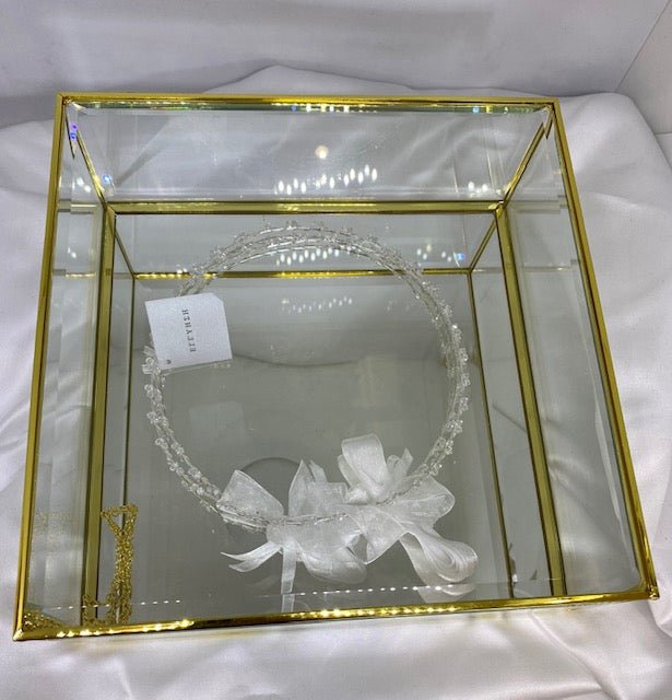 Copy of Personalised Keepsake Stefana Box - White Foils | Pandora Designs Melbourne