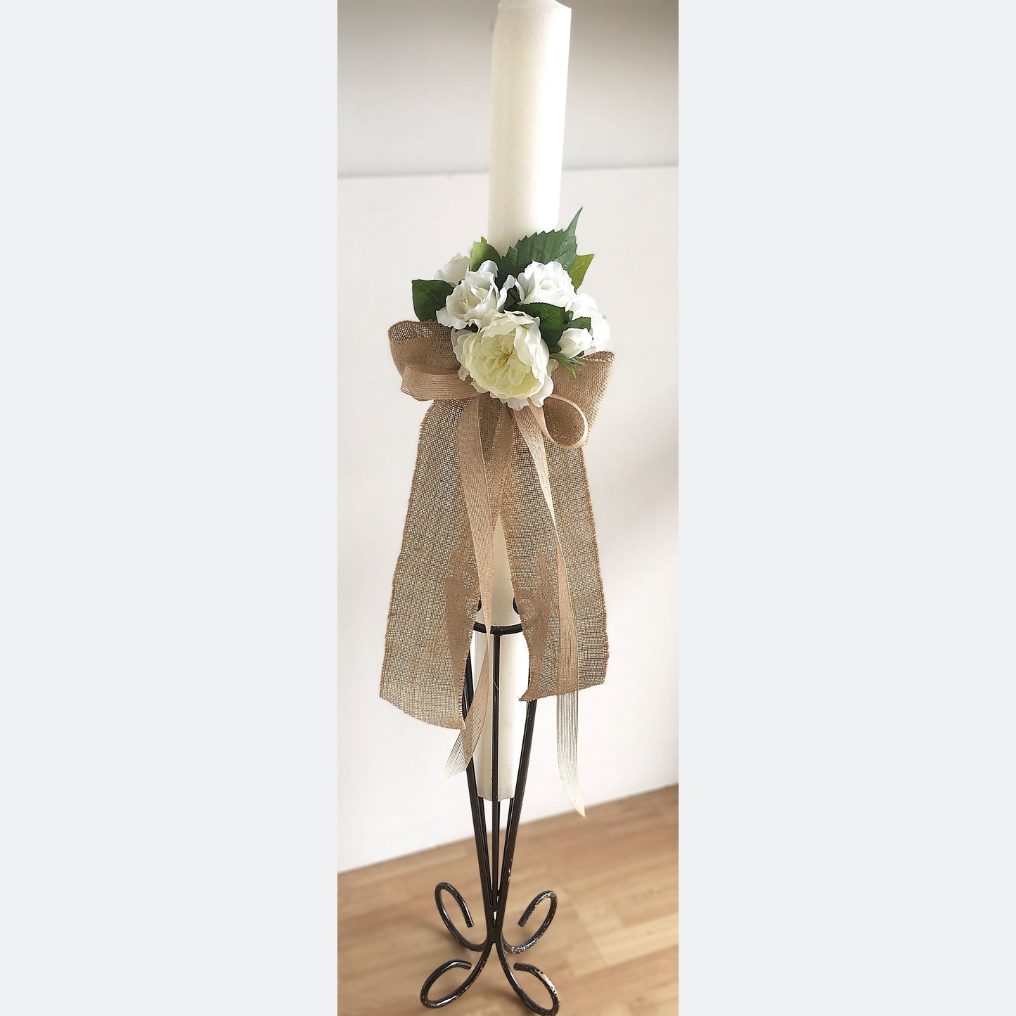 Orthodox Wedding Candles - Vintagefloralweddingcandle
